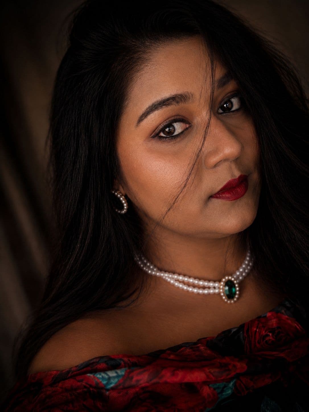 Naiara Skin premium beauty portrait with refined editorial styling